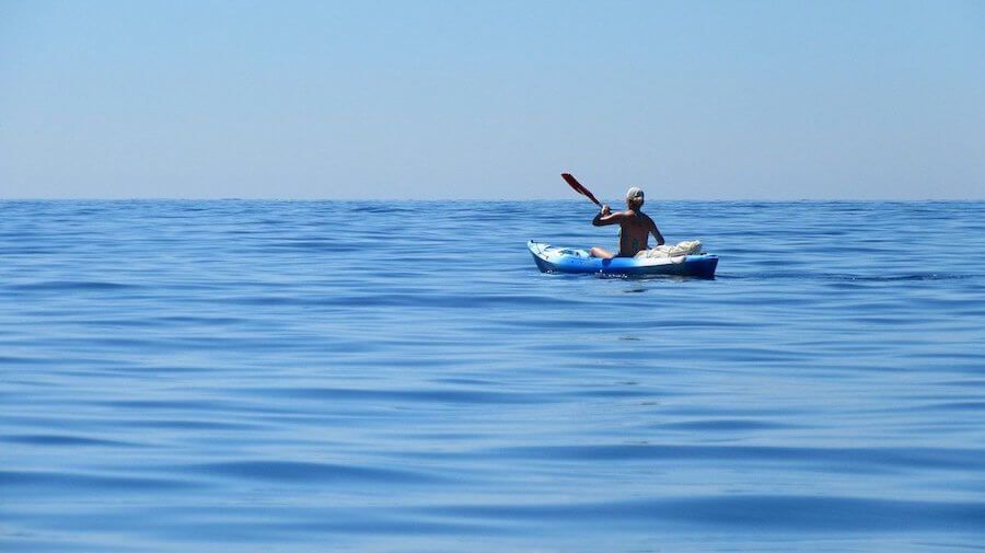 kayak all'isola d'elba